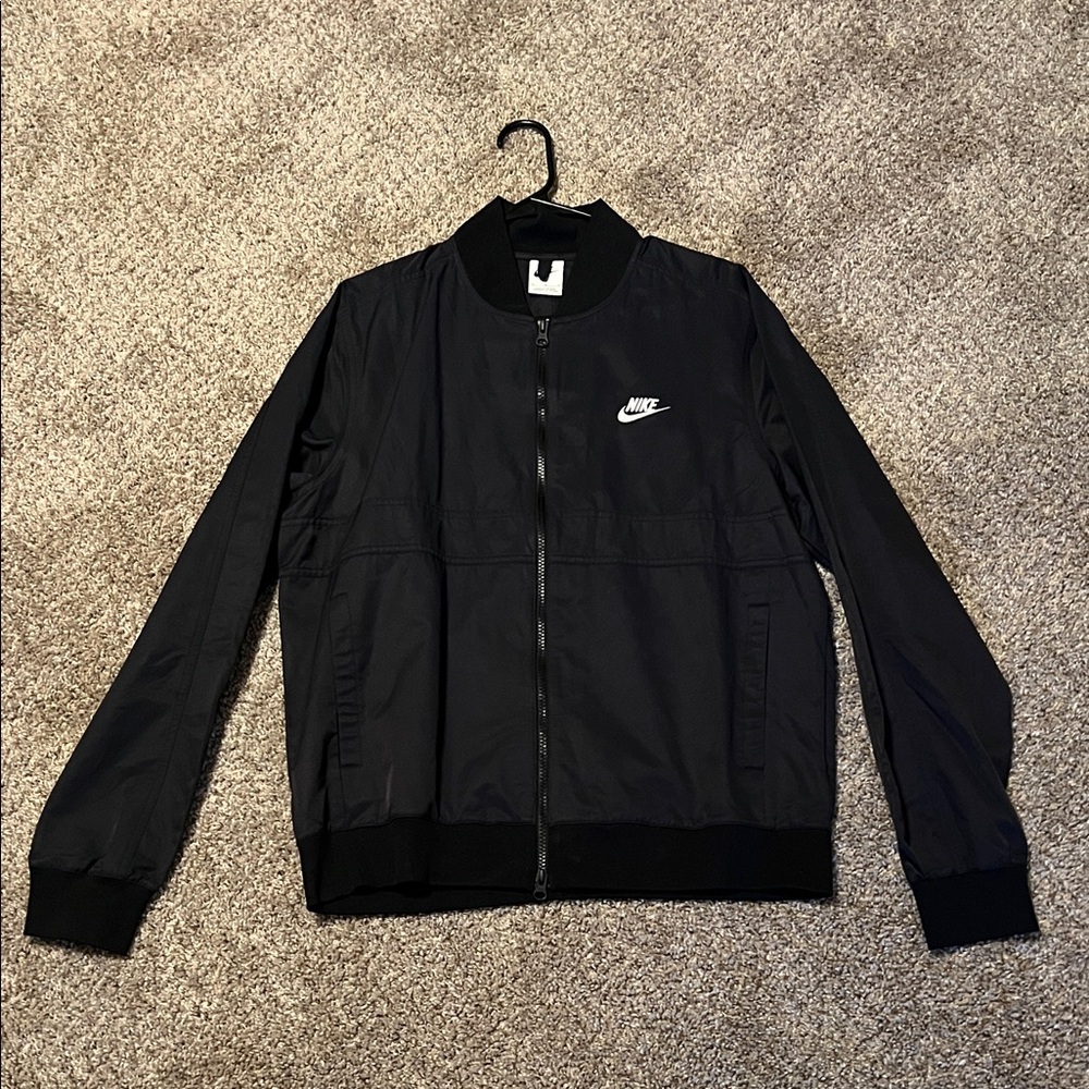 Nike Men's Black Bomber Jacket